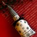 Blackwork Folk Art Snowman Ornament