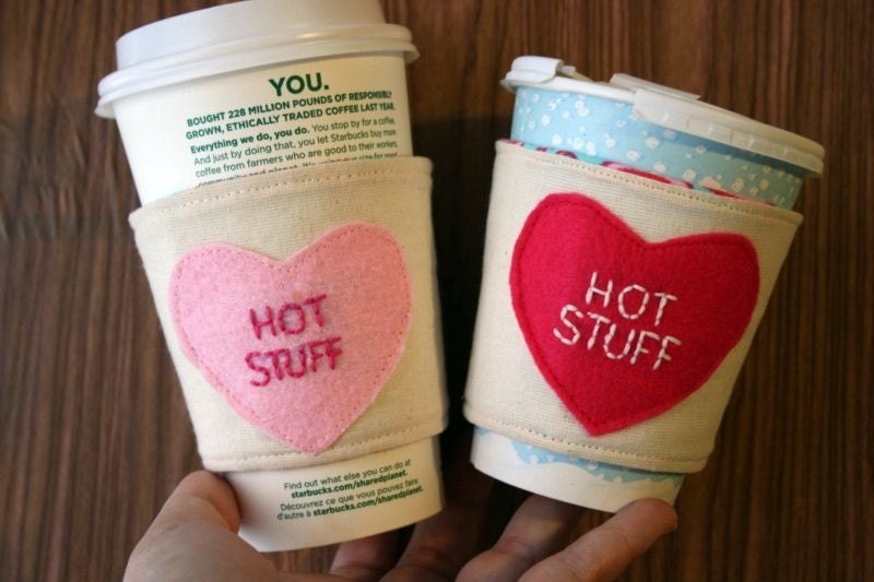 Hot Stuff cup cozy