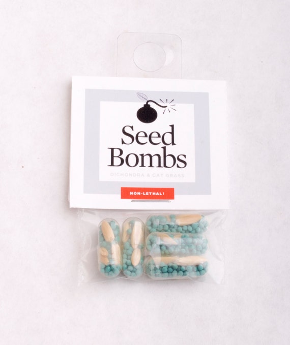 Tiny Seed Bombs - Capsules Filled With Seeds