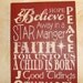CHRISTMAS PriMiTIvE WooD SiGn, CHriStMas  Is  ALL  THesE  ThINgs, HaNd PaiNtEd, HoMe DeCoR, Ornament, Typography, Subway Art