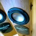 Self Powered Audio Speakers Made from Midleton Oak Whiskey Boxes