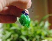 Leafy Green Earrings