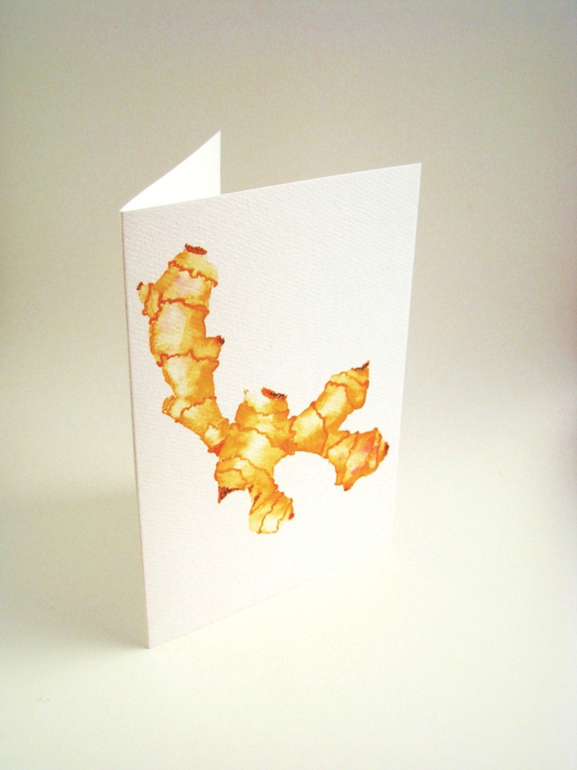 Everything about ginger is outrageous, set of 3 cards with envelopes