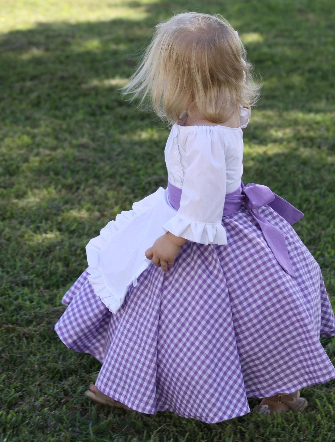 19th Century Inspired Costume Dress - Colonial, Prairie, Pioneer, Tea Party, Halloween