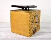 RESERVED - Vintage Mid Century Wood Kitchen Scale