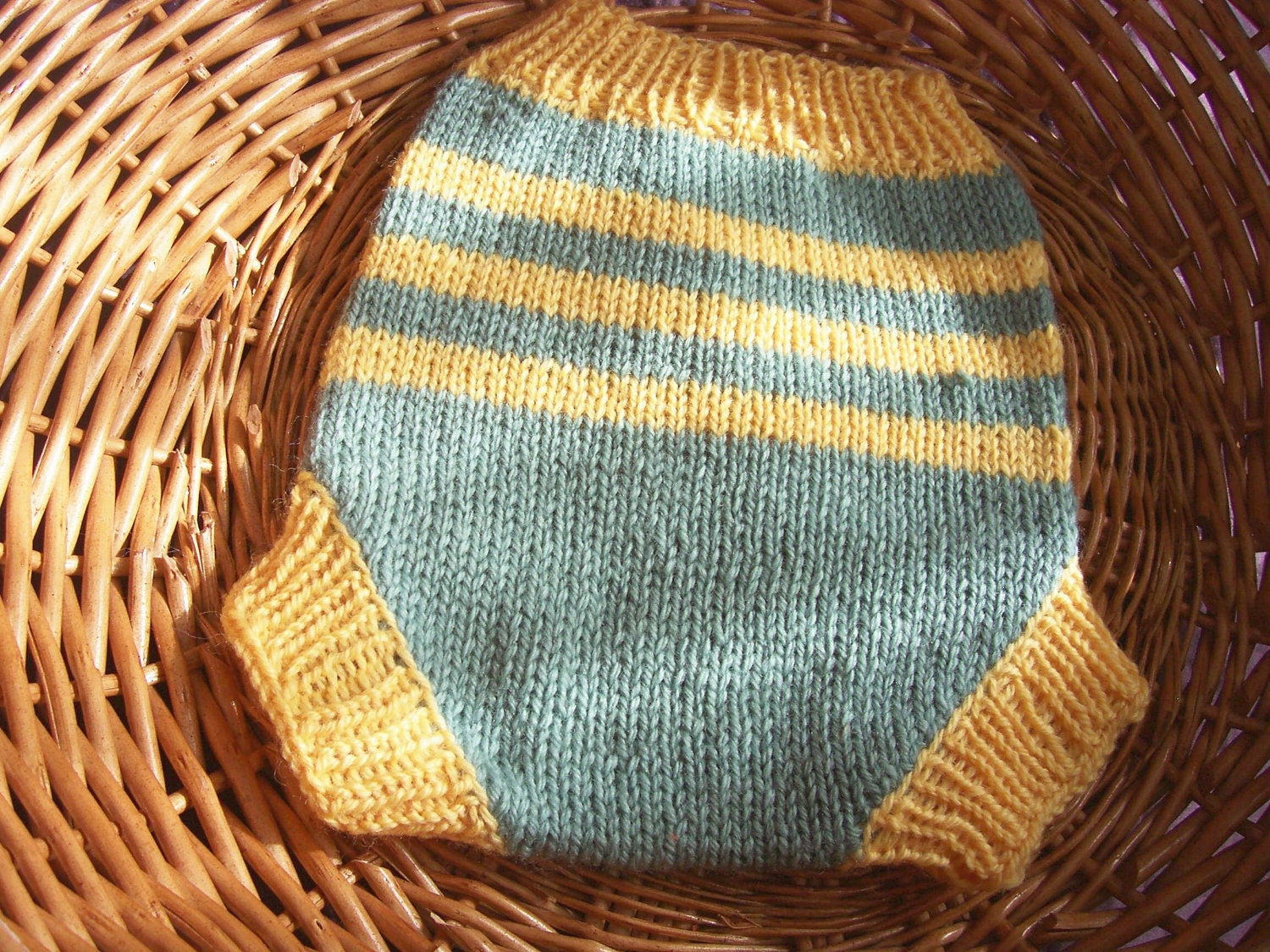 Wool Cloth Diaper Cover Soaker size Medium, 6-12  Months.