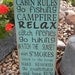 Vintage Cabin, Lake, Cottage, Resort, Lodge  Rules Sign Typography  subway sign