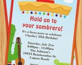 Fiesta Sombrero Party Invitation Il_170x135