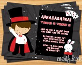 Magician Birthday Party Invitation - Printable Il_170x135