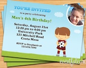 Kids Soccer Birthday Party Invitation Il_170x135