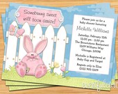 Bunny Baby Shower Invitation - Boy or Girl - Printable Il_170x135