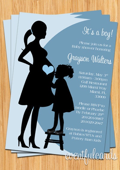 It's A Boy Baby Shower Invitation Il_570xn