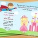 Superhero and Princess Birthday Party Invitation - Printable