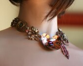 Statement Necklace: A Copper Flower For You