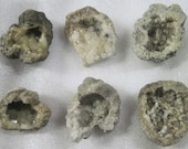 6 pieces of Geodes quartz calcium