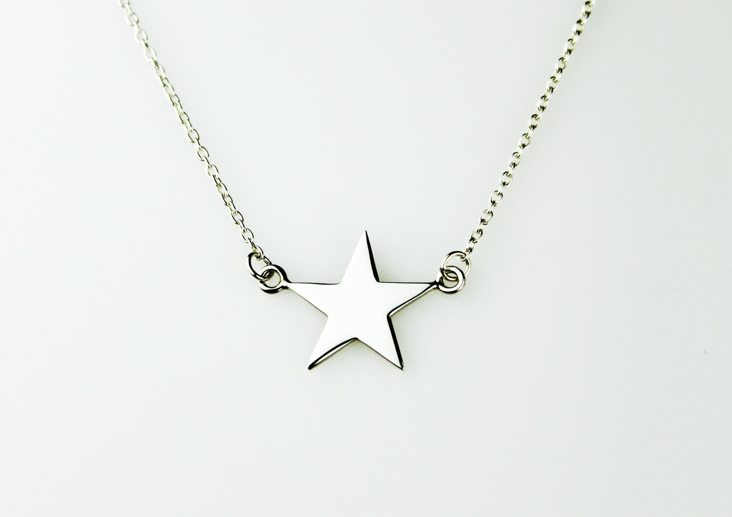 I am a Super Star Necklace - Sterling Silver