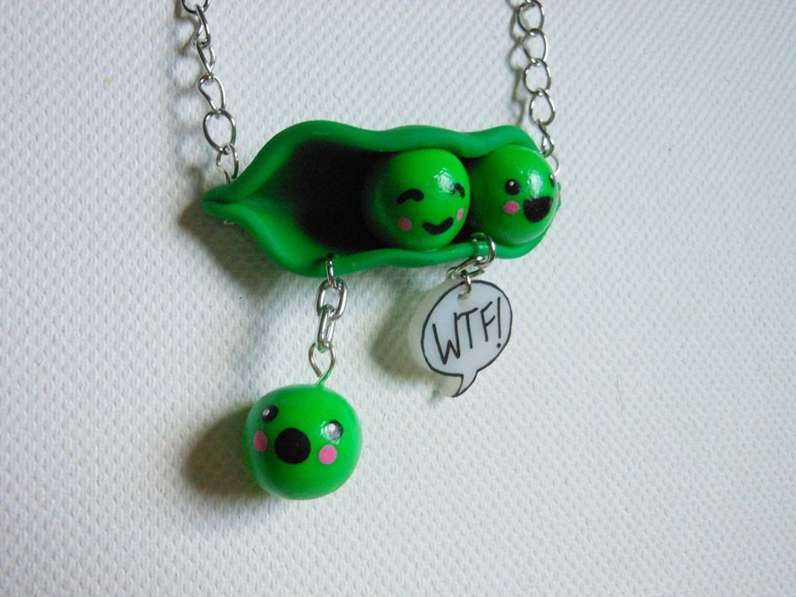 THE ORIGINAL WTF, pea pod fail necklace