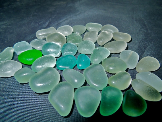 Sea Glass or Beach Glass of HAWAII  SEAFOAM SALE 22 dollars Stunning Shape and Color