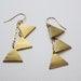 Cascading Triangles Earrings
