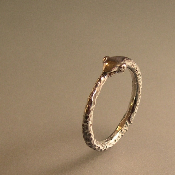 Silver Snake Ring, Ouroboros, Serpant