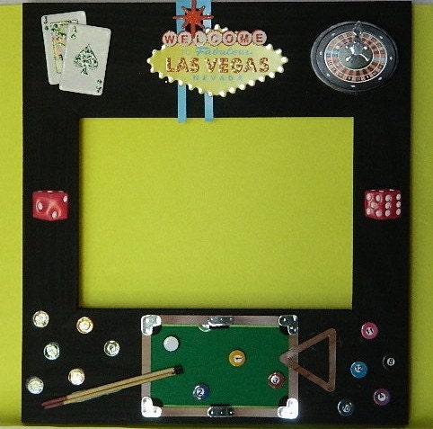 las vegas picture photo frame vacation pool table
