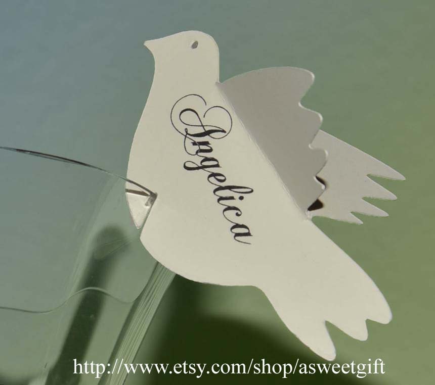 24 Dove Place Cards