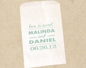 Custom Printed  Candy Buffet Bags
