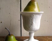 Hobnail Milkglass Goblet