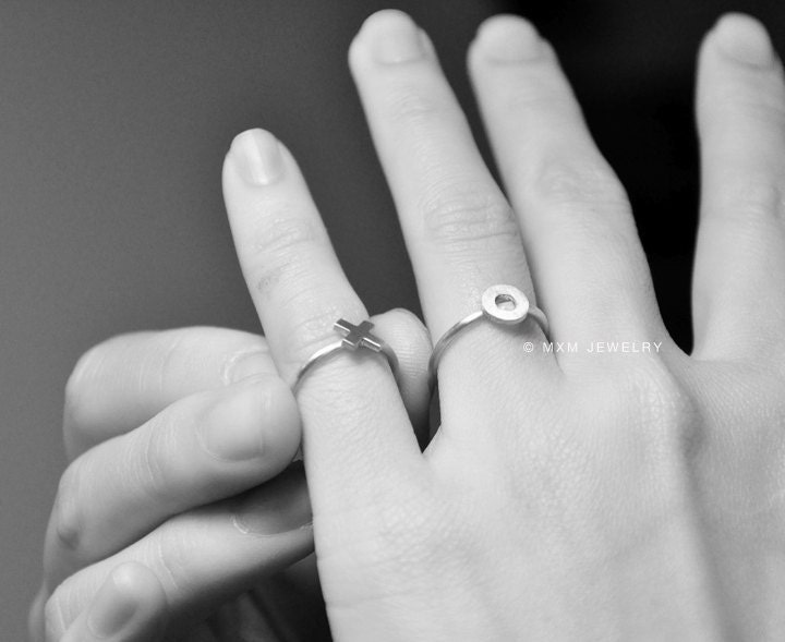 X O (Kiss and Hug) Rings