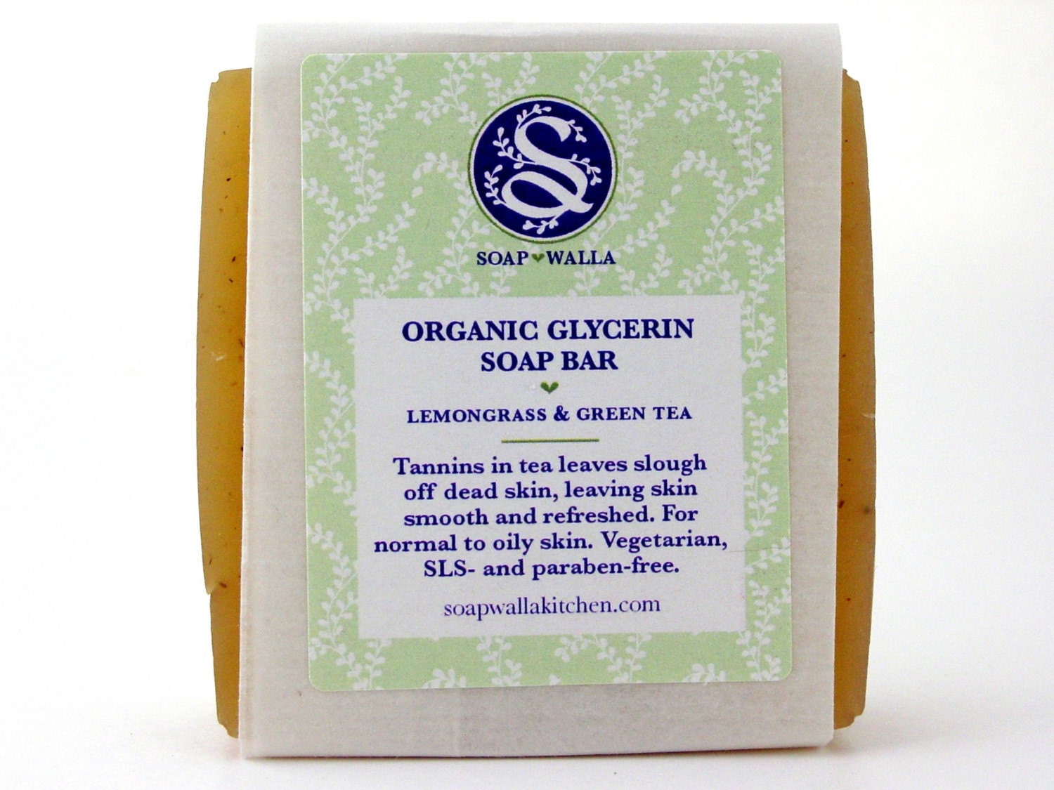 Organic Lemongrass and Green Tea Soap Bar