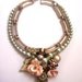 Take Me Back Silver and Gold Recycled Vintage Necklace