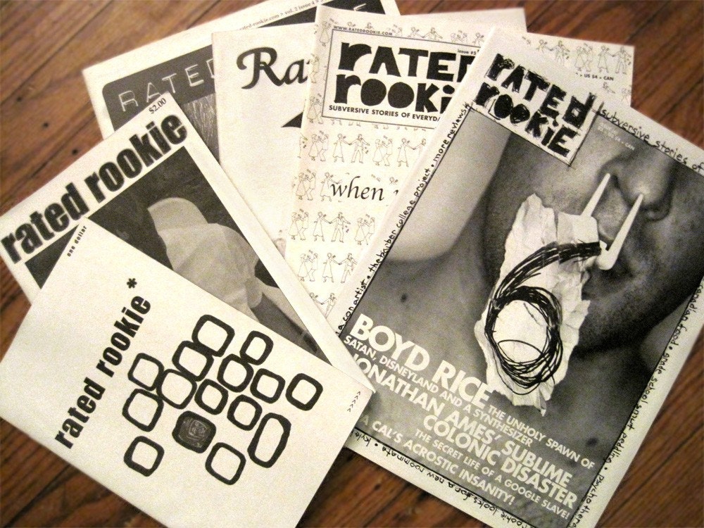 RATED ROOKIE Zine - Issues 1-6