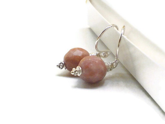 Lepidolite earrings