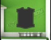 Chalkboard Vinyl Menu/Note Sign Shape Wall Decals Stickers Removable and Repositionable Wall Art Deisgn 2