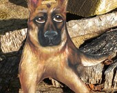 German Sheppard Magnet- dog, original, gift, holiday, wall art, home decor, kids, pets, office