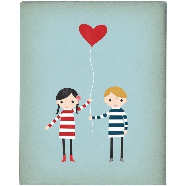 Love Is In The Air - 8 x 10 Archival Print