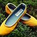handmade marigold flats