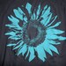 Mens/Unisex Sunflower tshirt - Alternative Apparel -  Shirt in S, M, L, XL, 2XL and 3XL