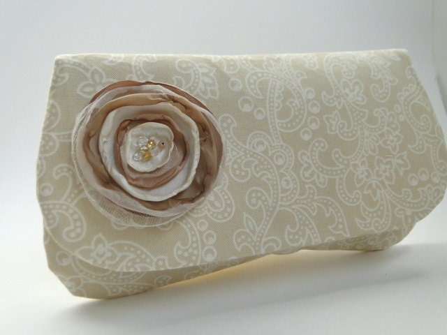 Clutch, Bridesmaids gifts, taupe, cream wedding, red, ruby