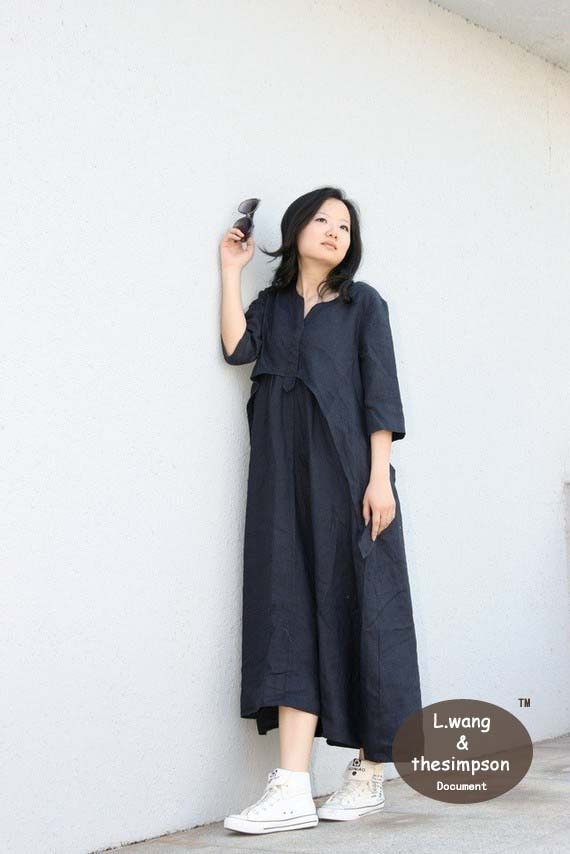 Flax sundress 2(more colour and size choice)-B5