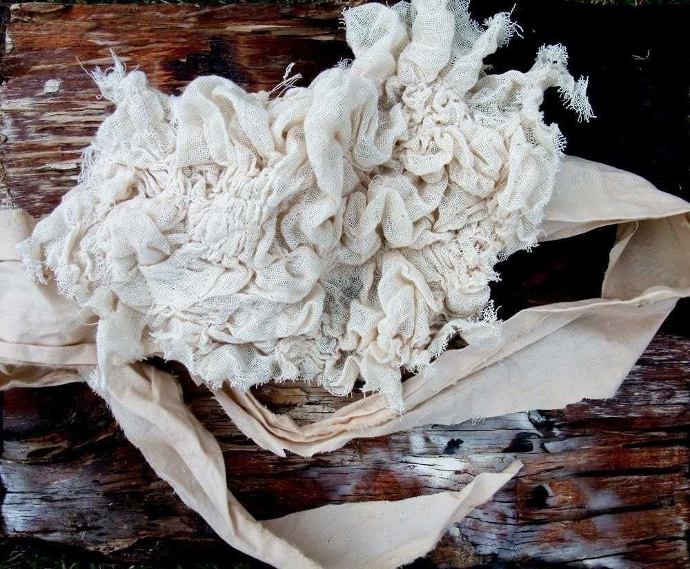 CUSTOM - Ethereal shore line Bonnet headband - by RawHemline