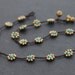 Daisy Turquoise Brass Necklace