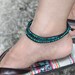 Chrysocolla Leather Wrap Bracelet