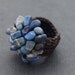Lapis Lazuli Knitted Ring
