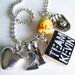 ONE Custom Designed SCRABBLE Tile PENDANT and Chain Only - Charms, Beads, Name Tags Extra