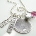 PICK FIVE Charm, Bead, OR Stamped Name Tag plus a Chain