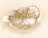 Vintage 1950s Darling MOTHER Leaf Pin - VeriteVintage