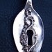 Silver Spoon Necklace Keyhole Necklace The Key to my heart used to be through my stomach. Blue Bayer Billyblue22