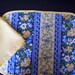 Placemats - Yellow and Blue Floral Reversible Placemats with Yellow Napkins