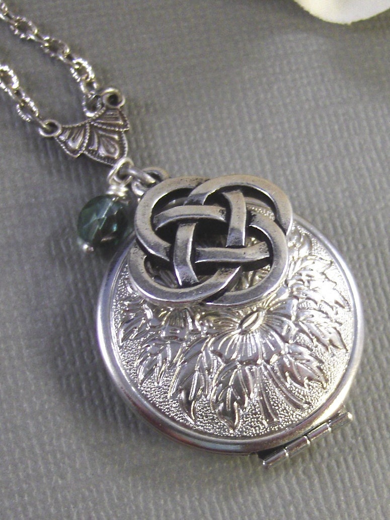 Celtic Silver Locket